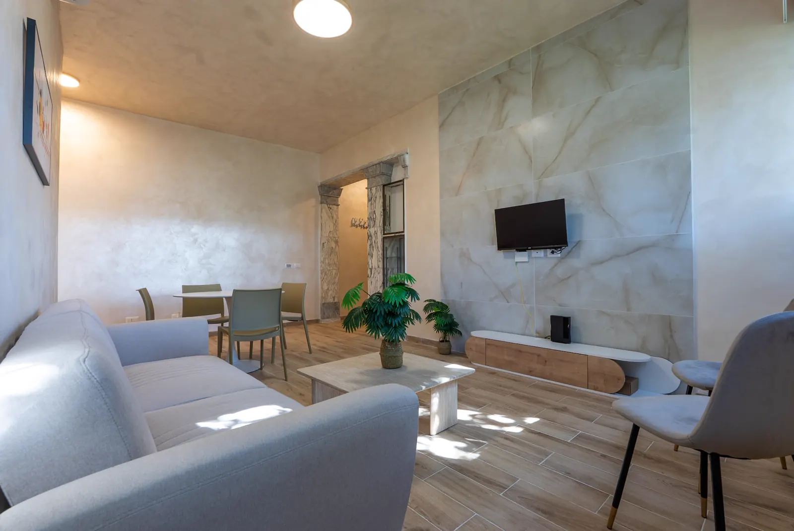 Living moderno di Domus Marco Aurelio